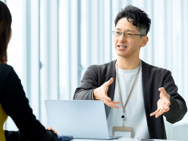 採用から定着までサポート